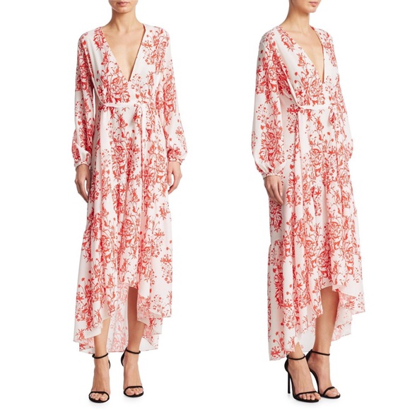 Borgo De Nor Dresses & Skirts - Borgo De Nor Beatrice Crepe Maxi Dress